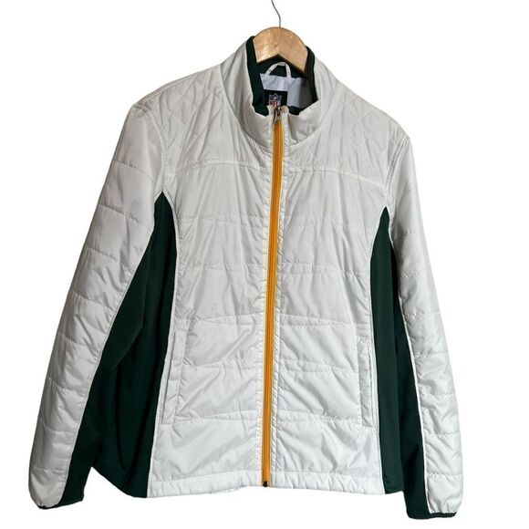 Green Bay Packers Women’s Puffer Jacket Size XXL - Picture 1 of 5